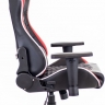 Кресло компьютерное игровое Everprof Lotus S11 экокожа черная/красная
