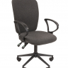 Кресло офисное Chairman 9801 BLACK ткань серый