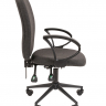 Кресло офисное Chairman 9801 BLACK ткань серый