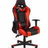 Игровое кресло Norden Lotus ONE черно-красная экокожа